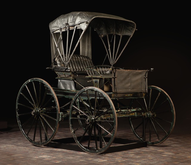 A Double Abbott buggy, around 1840. Photo by Jason McCarthy, National Museum of Australia.