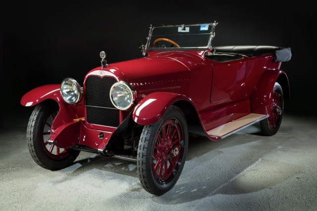 An 'Australian Six' motor car, produced by Sydney entrepeneur Frederick Hugh Gordon in 1918. National Museum of Australia. Photo by Jason McCarthy.