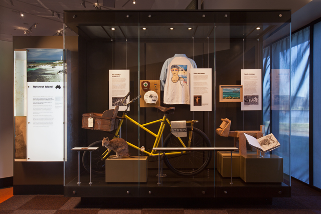 Rottnest Island exhibit in the Landmarks Gallery, National Museum of Australia, 2011