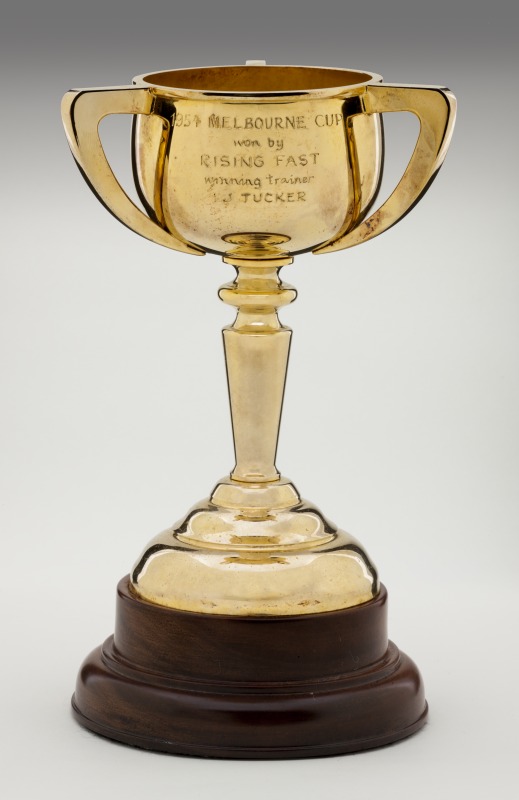 1954 Melbourne Cup trainer's trophy, awarded to Ivan Tucker. National Museum of Australia 