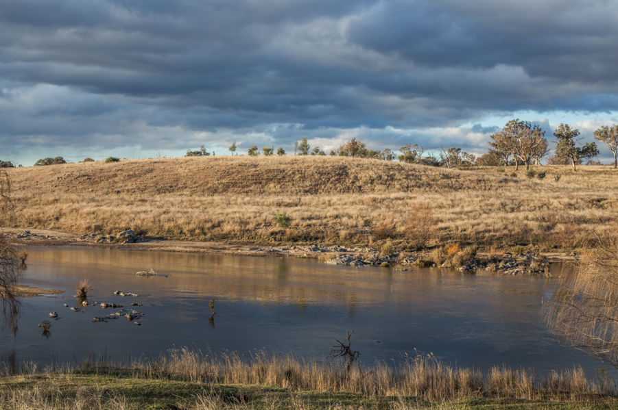 projection site on the Murrumbidgee River